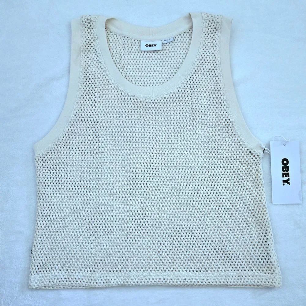 Obey "Hudson" Mesh Tank - NWT